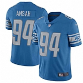 Nike Detroit Lions #94 Ziggy Ansah Blue Team Color NFL Vapor Untouchable Limited Jersey,baseball caps,new era cap wholesale,wholesale hats